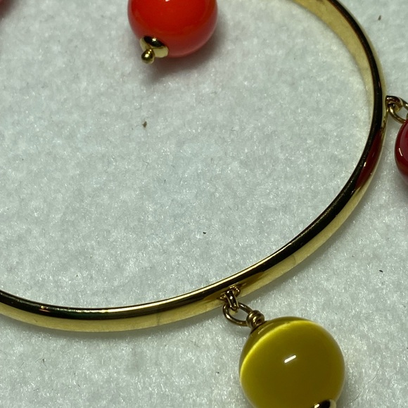 Kate Spade second nature cuff bracelet orange - Picture 8 of 10